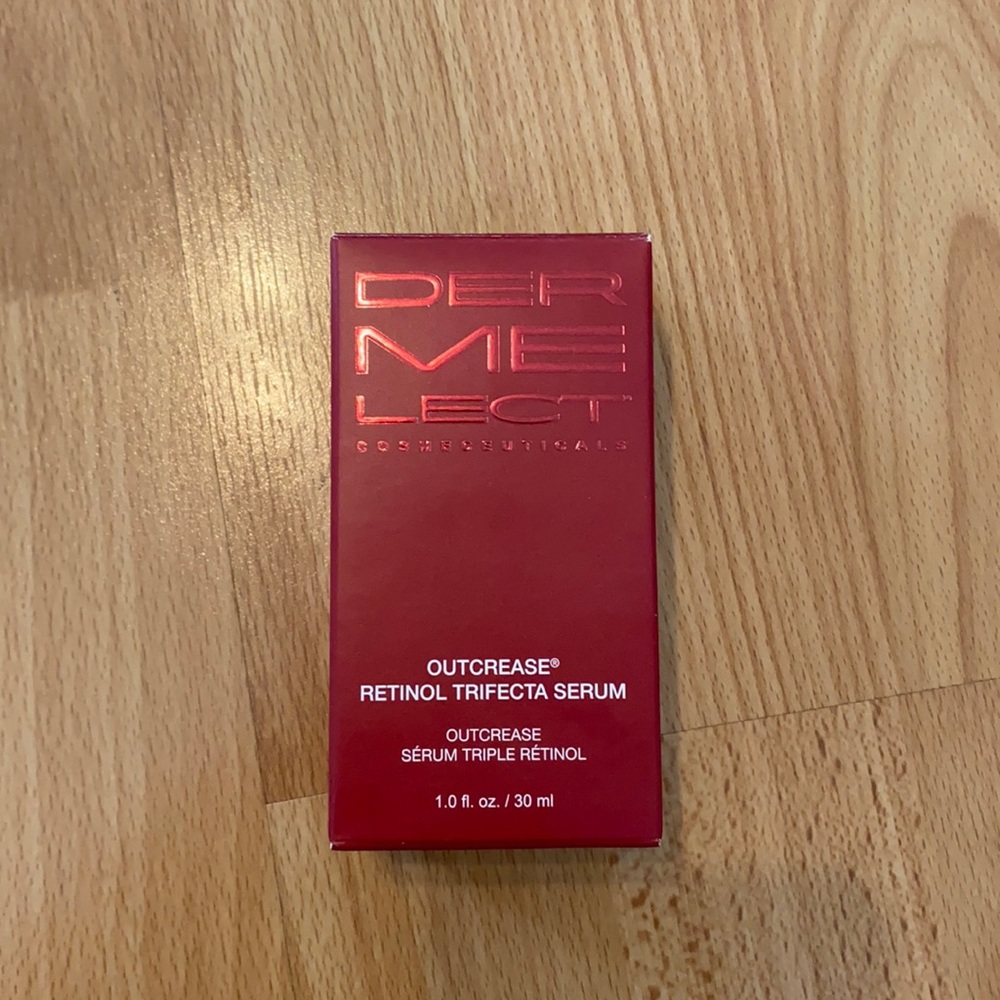 Dermelect outcrease retinol trifecta serum